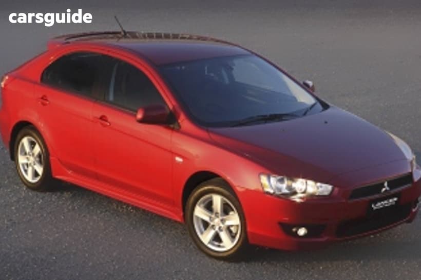Silver 2011 Mitsubishi Lancer Hatchback Vr Sportback