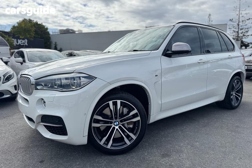 White 2016 BMW X5 Wagon M50D