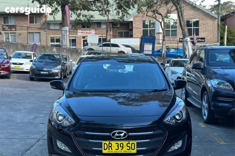 Black 2015 Hyundai I30 Hatchback Active X