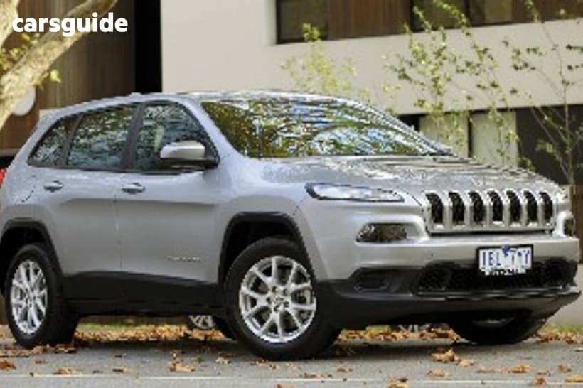 Red 2014 Jeep Cherokee Wagon Sport (4X2)