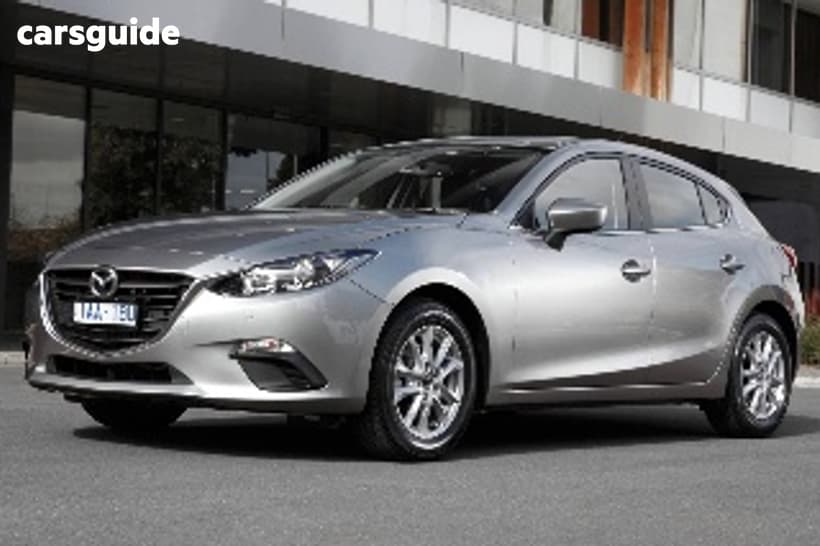 Red 2015 Mazda 3 Hatchback Sp25 Gt