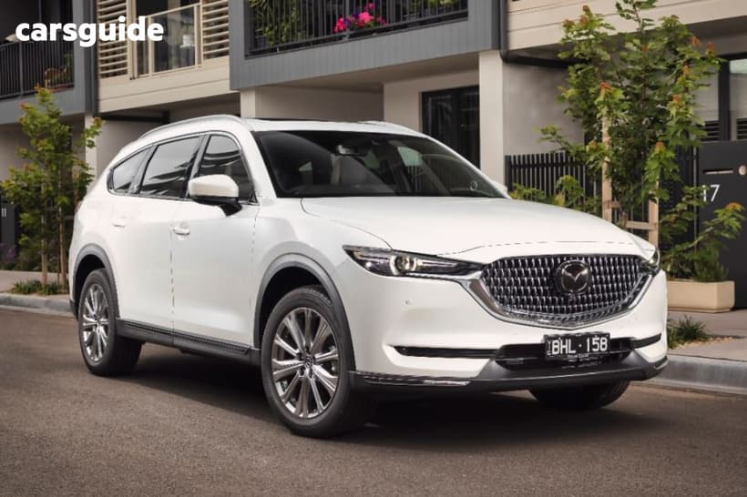 Silver 2021 Mazda CX-8 Wagon Touring (Awd)
