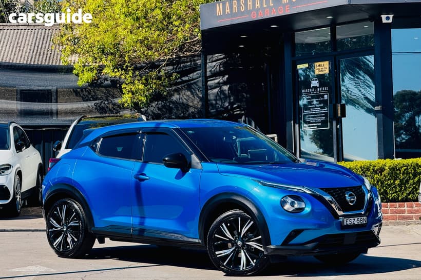 Blue 2022 Nissan Juke Hatchback Ti