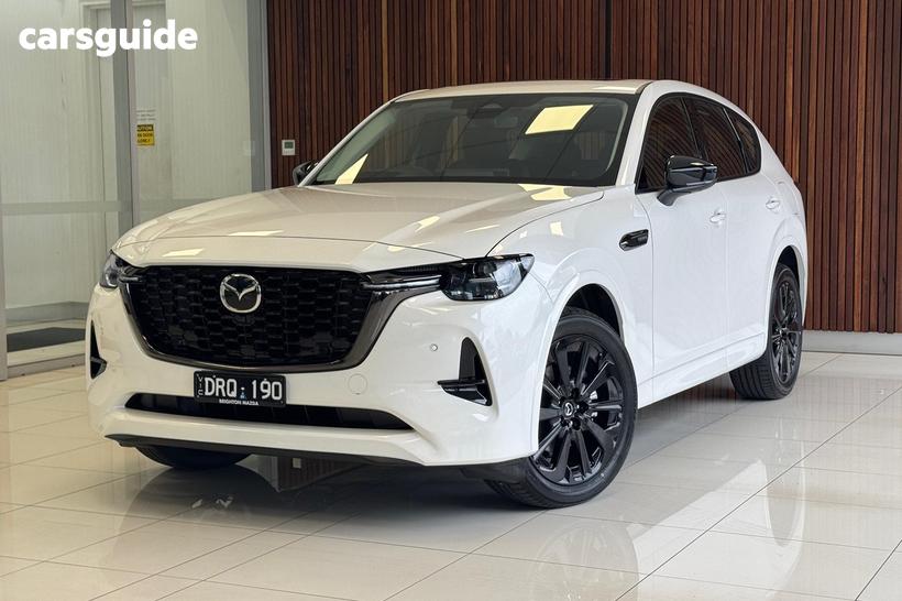 White 2025 Mazda CX-60 Wagon D50E Gt Hybrid