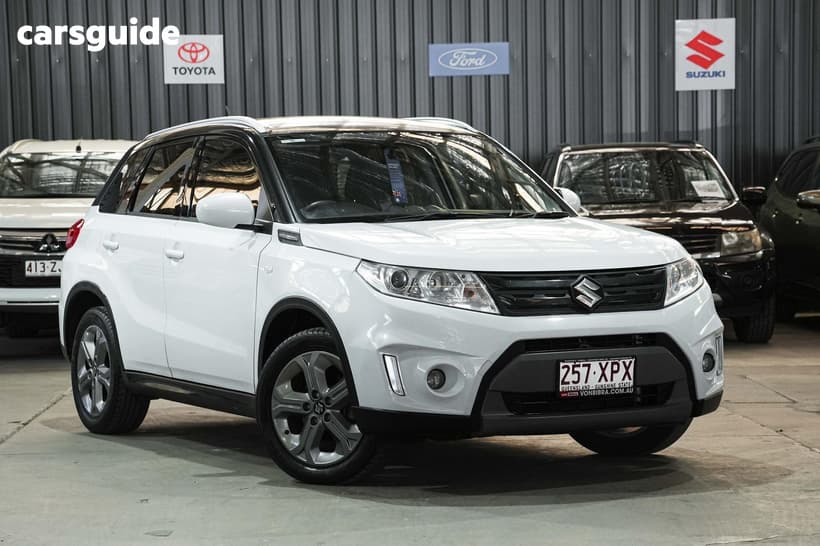 White 2017 Suzuki Vitara Wagon Gl+