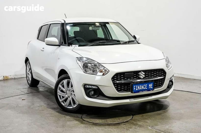 White 2022 Suzuki Swift Hatchback Gl Navi Plus