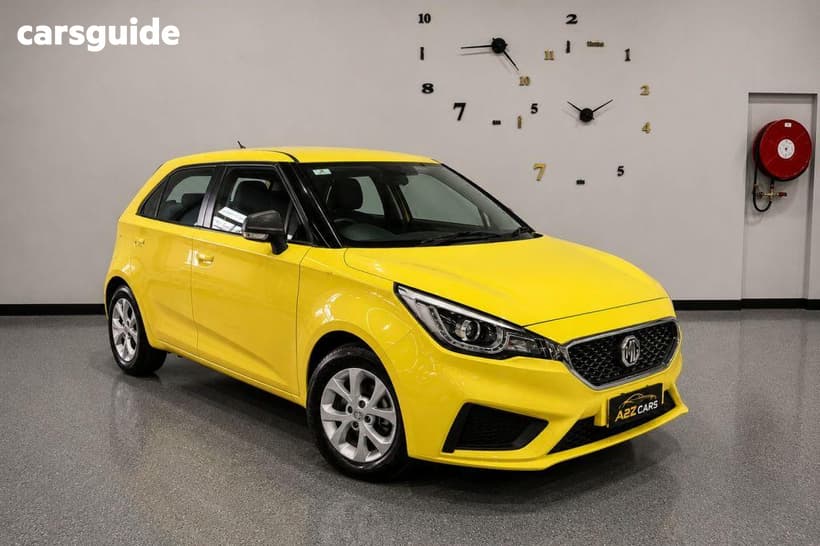 Yellow 2019 MG MG3 Hatch CORE (WITH NAVIGATION) MY20