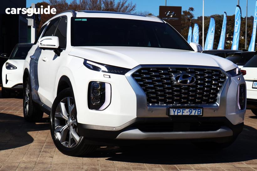 White 2021 Hyundai Palisade Wagon Highlander (7 Seat)