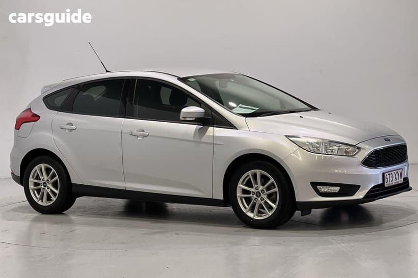 Silver 2017 Ford Focus Hatchback Trend