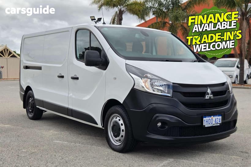 White 2022 Mitsubishi Express Van Glx Lwb (Multimedia/Navi)