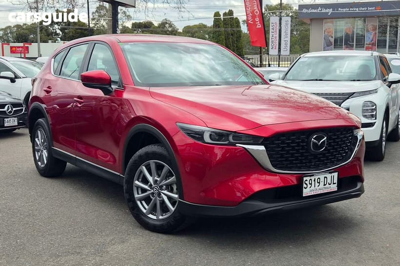 Red 2024 Mazda CX-5 Wagon G25 Maxx Sport (Fwd)