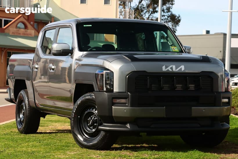 2026 Kia Tasman Double Cab Pick Up S (4X4) (0.9T) Black Fender