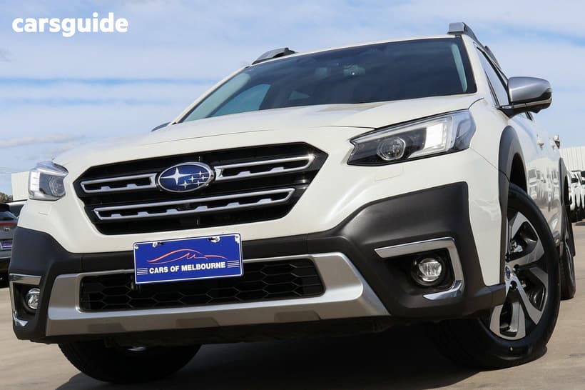 White 2021 Subaru Outback Wagon Awd Touring