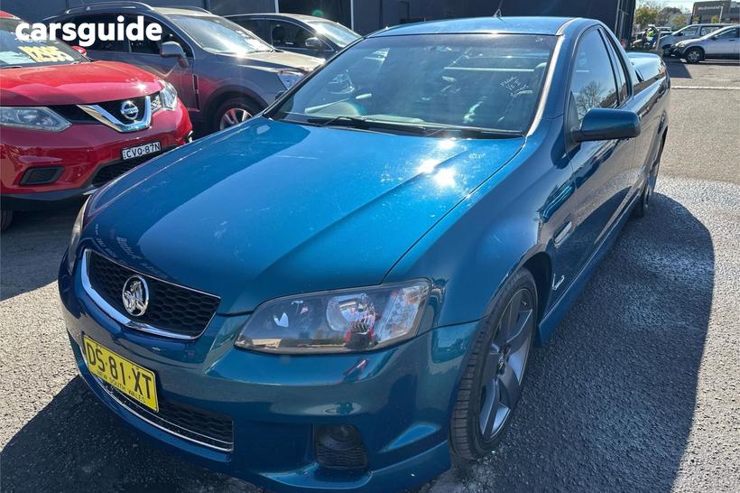 Blue 2012 Holden Commodore Utility Sv6 Thunder