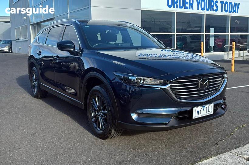 Blue 2022 Mazda CX-8 Wagon Sport (Fwd)