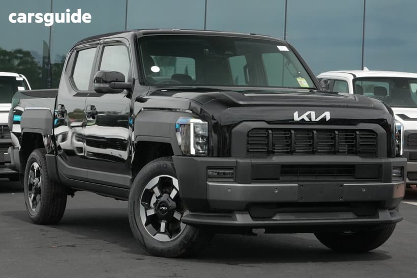 2026 Kia Tasman Double Cab Pick Up Sx+ (4X4) (0.9T) Black Fender
