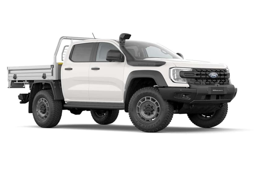 White 2026 Ford Ranger Double Cab Chassis Xlt 3.0 (4X4)