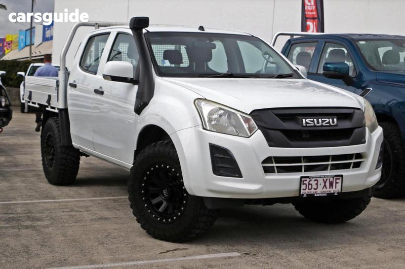 White 2017 Isuzu D-MAX Cab Chassis Sx (4X2)