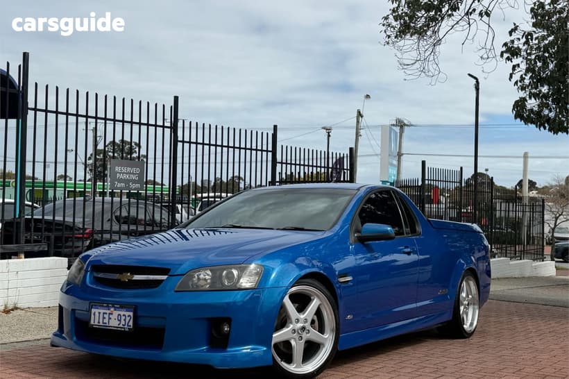 Blue 2008 Holden Commodore Utility Ss-V