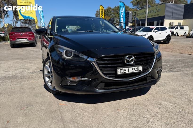 Black 2018 Mazda 3 Hatchback Sp25 Gt (5Yr)