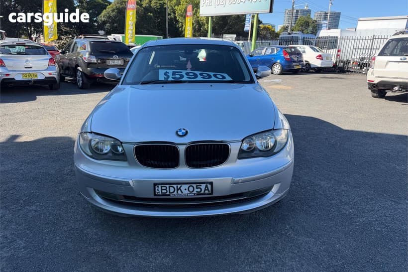 Silver 2007 BMW 120D Hatchback 20D