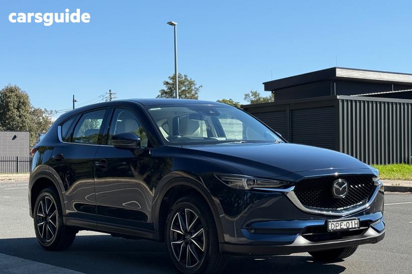 Blue 2017 Mazda CX-5 Wagon Akera (4X4)