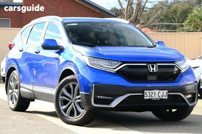 Blue 2020 Honda CR-V Wagon Vti-Lx (Awd)