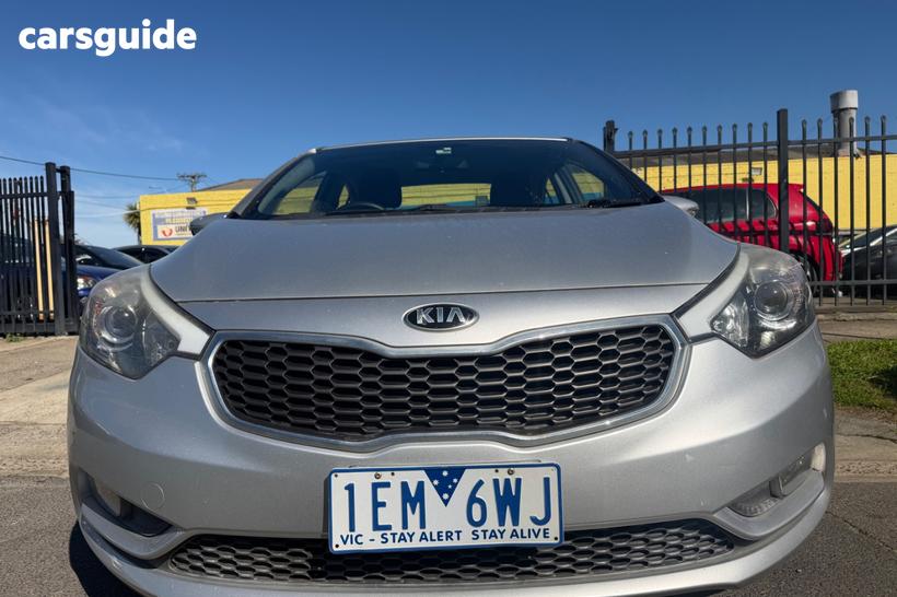 Silver 2015 Kia Cerato Sedan S
