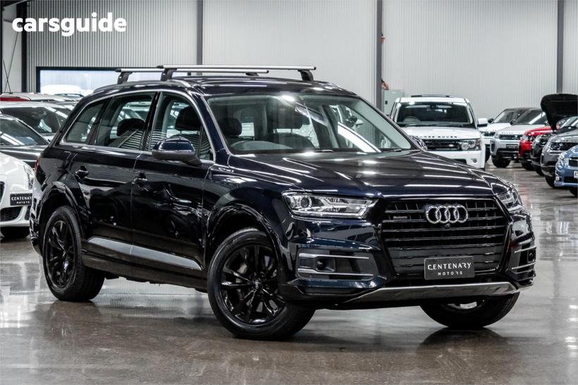 Blue 2017 Audi Q7 Wagon 3.0 Tdi Quattro