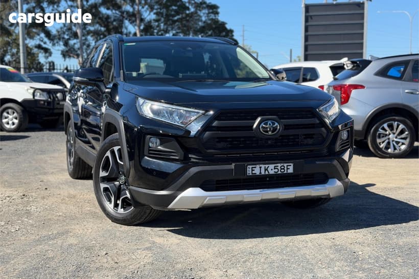 Black 2020 Toyota RAV4 Wagon Edge (Awd)
