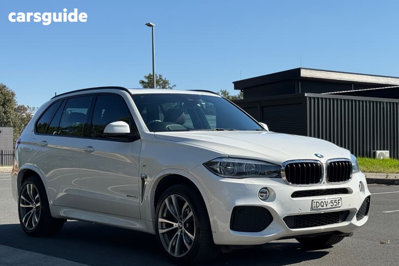 White 2014 BMW X5 Wagon Xdrive 30D