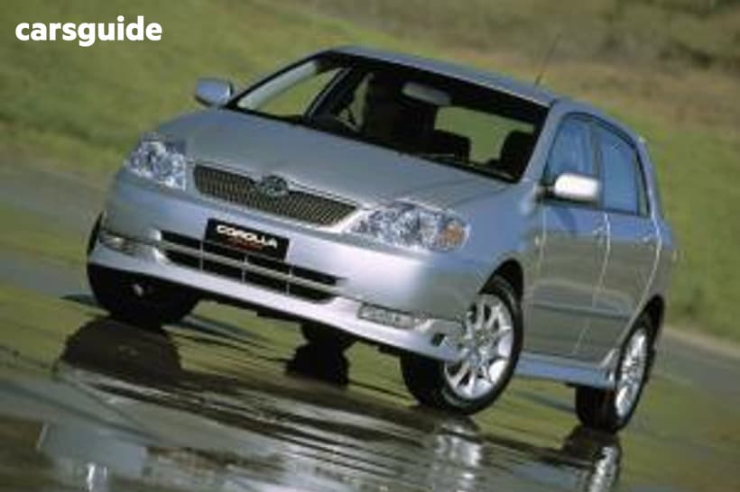 Silver 2003 Toyota Corolla Hatchback Sportivo