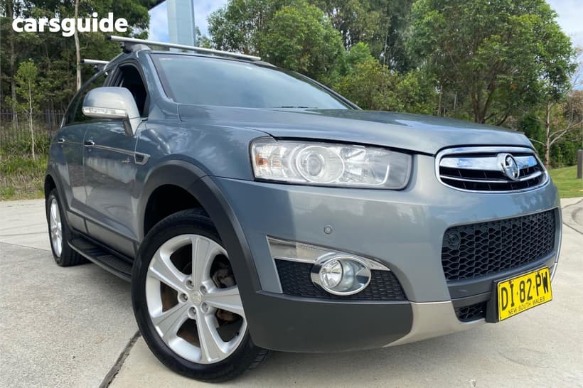 Grey 2012 Holden Captiva Wagon 7 Lx (4X4)