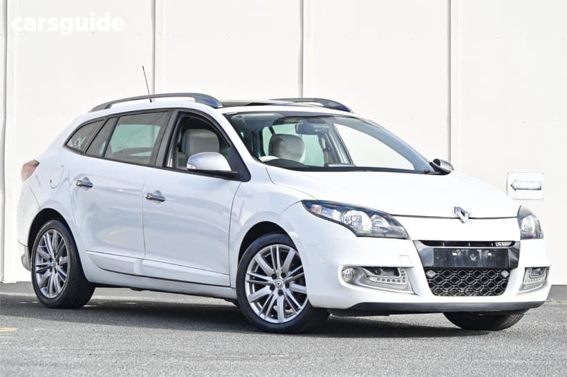 White 2013 Renault Megane Hatchback Gt-Line