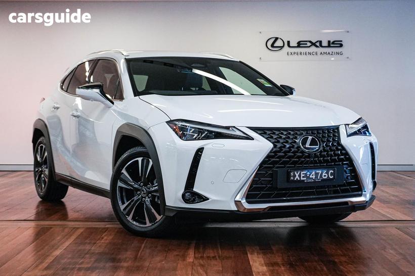 White 2026 Lexus UX SUV UX300H SPORT LUXURY F