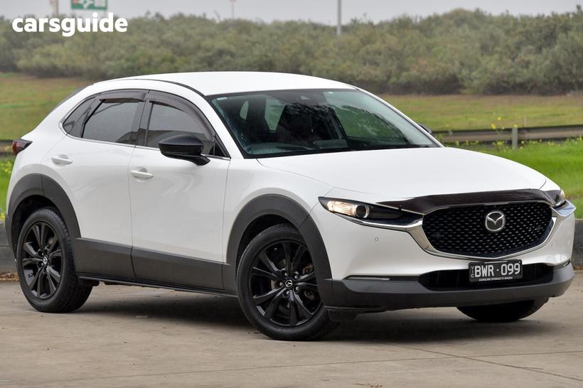 White 2022 Mazda CX-30 Wagon G25 Touring (Awd)