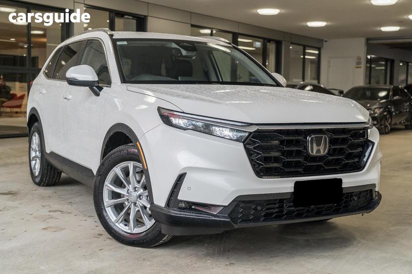 White 2025 Honda CR-V Wagon Vti L (Awd) 5 Seats
