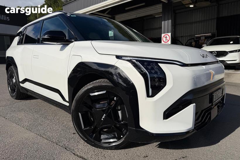 White 2025 Kia Ev3 Wagon Gt-Line Fwd Lr