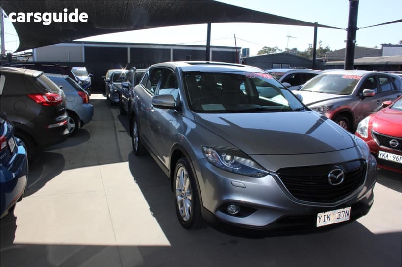 Silver 2013 Mazda CX-9 Wagon Grand Touring