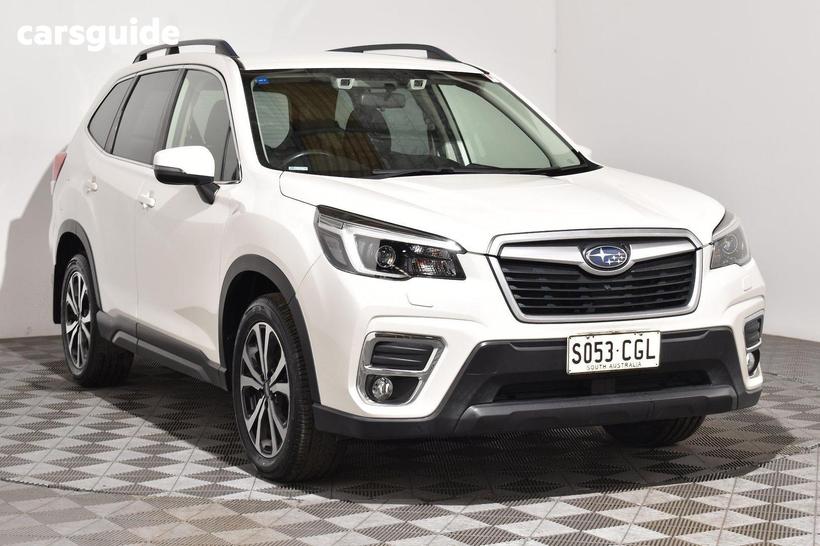 White 2020 Subaru Forester Wagon 2.5I Premium (Awd)