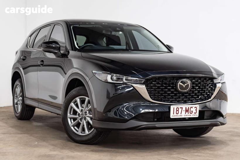 Black 2024 Mazda CX-5 Wagon G25 Maxx Sport (Awd)