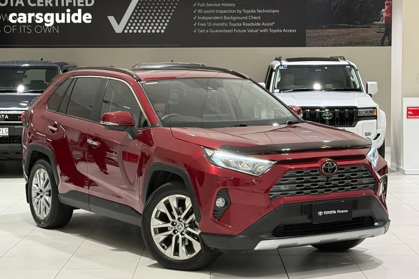 Red 2021 Toyota RAV4 Wagon Cruiser (2Wd)