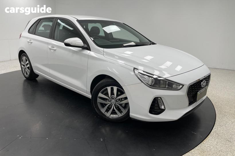 White 2019 Hyundai I30 Hatchback Active