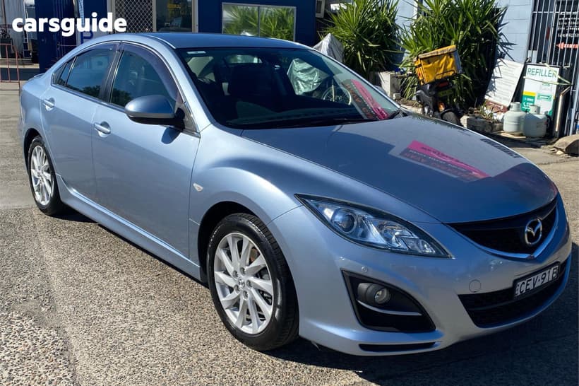 Blue 2012 Mazda 6 Sedan Touring