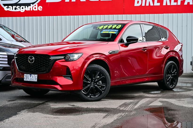 Red 2024 Mazda CX-60 Wagon G40E Gt Hybrid