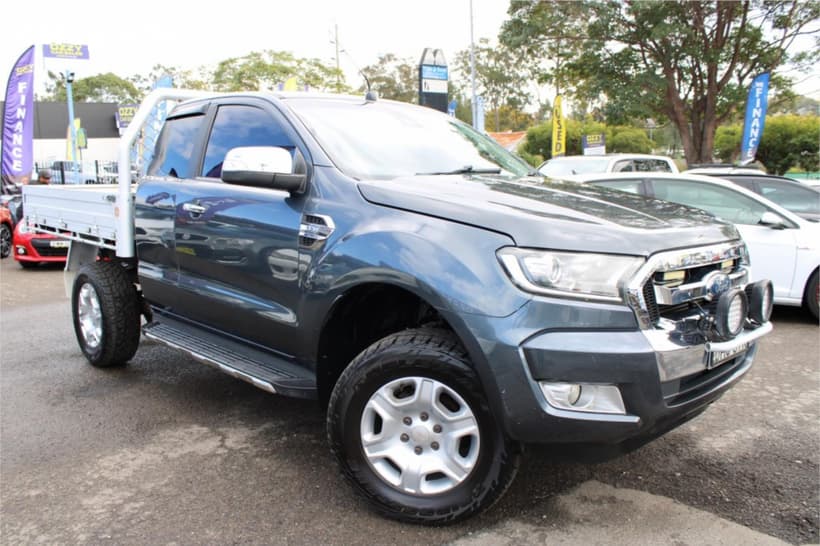 Grey 2016 Ford Ranger Super Cab Utility Xlt 3.2 (4X4)