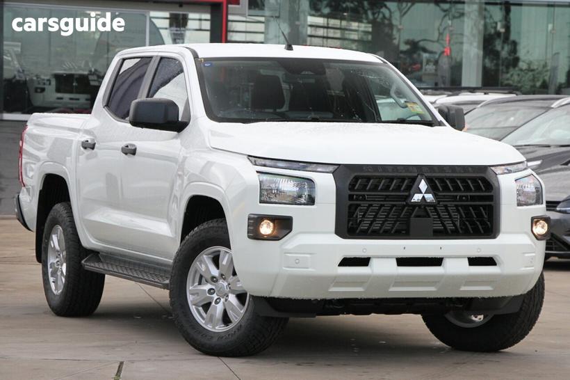 White 2026 Mitsubishi Triton Double Cab Pick Up Glx+ (4X4)