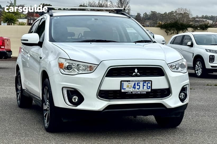 White 2014 Mitsubishi ASX Wagon Ls (2Wd)