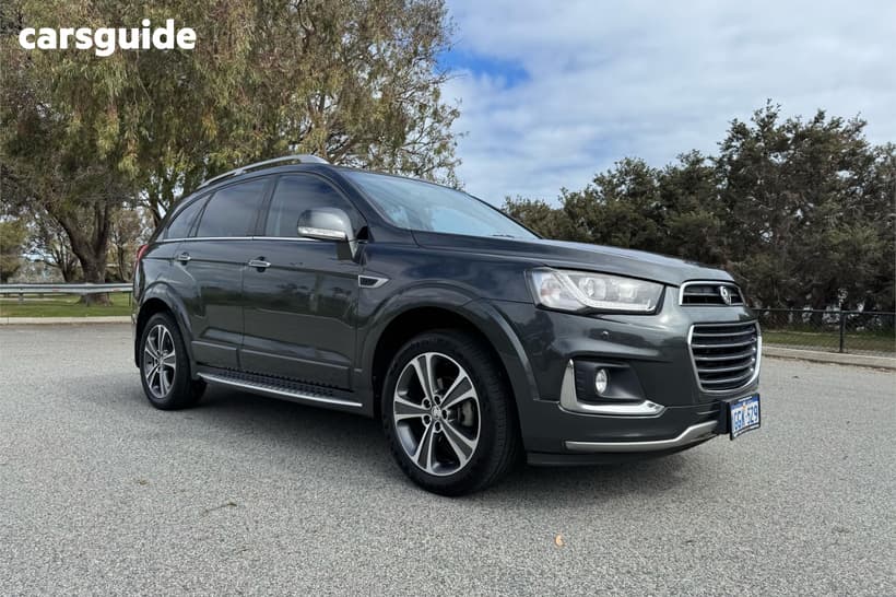 Grey 2016 Holden Captiva Wagon 7 Ltz (Awd)