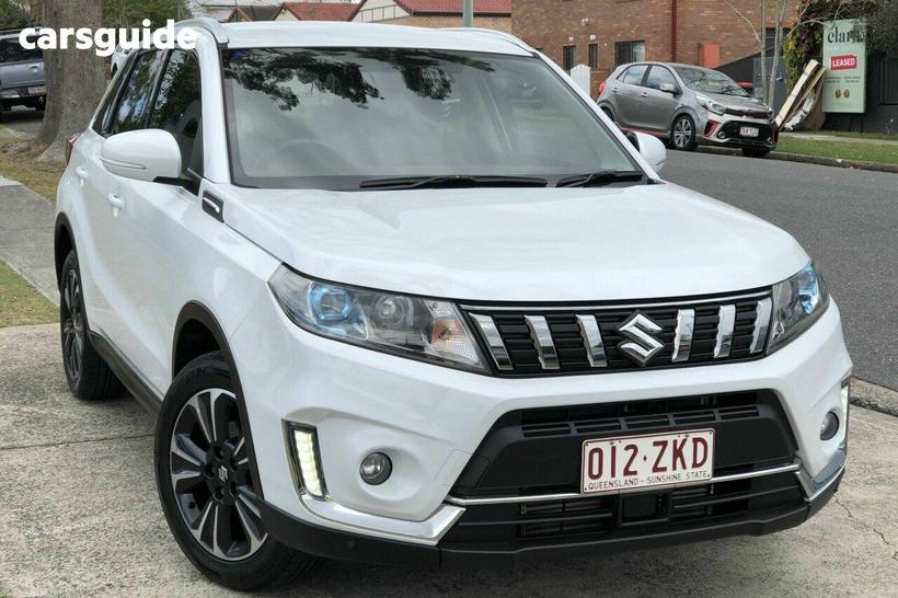 White 2019 Suzuki Vitara Wagon Turbo